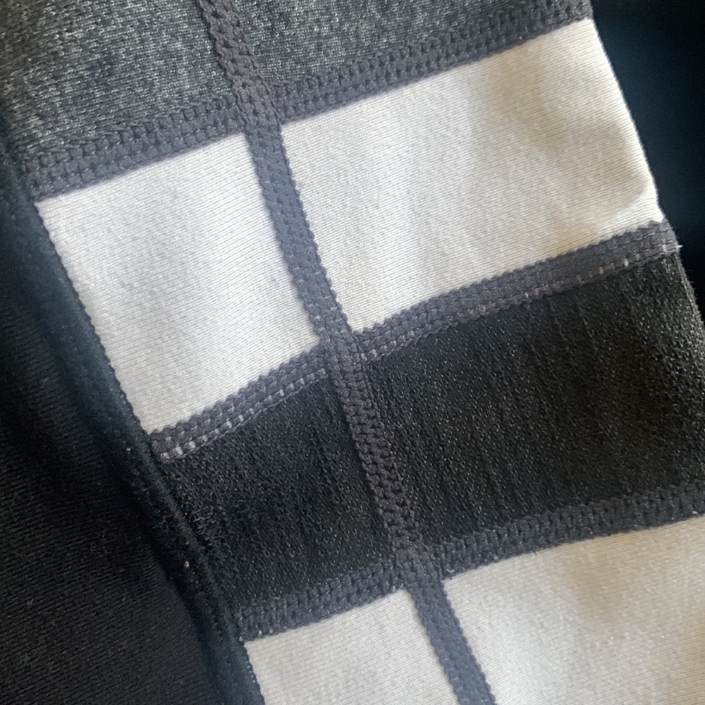Lululemon Wunder Under reversible black crop leggings thicker lulu style - Picture 7 of 7